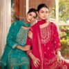Rangoon Vriti Rayon Printed Khatli Handworked Salwar Kameez Collection Wholesale