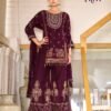 Beautiful Rangoon Vriti Rayon Printed Khatli Handworked Salwar Kameez Collection Wholesale 2026