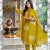 Stylish Savan Vol 1 Rayon Digital Printed Kurti WIth Bottom Dupatta Wholesale 2026