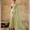 Sethnic Amber Shine Tissue Linen Zari Work Saree Collection Wholesale