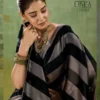 Sethnic Linea Velvet Satin Gold Patta Saree Collection Wholesale