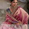 Sethnic Moora Banarasi Jacquard Silk Zarkan Hand Work Saree Collection Wholesale
