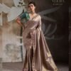 Sethnic Moora Banarasi Jacquard Silk Zarkan Hand Work Saree Collection Wholesale