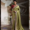 Sethnic Moora Banarasi Jacquard Silk Zarkan Hand Work Saree Collection Wholesale