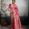 Sethnic Mosaic Satin Jacquard And Smooth Hand Dyed Saree Collection Wholesale