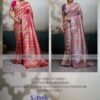 Sethnic Mosaic Satin Jacquard And Smooth Hand Dyed Saree Collection Wholesale