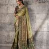 Sethnic Vayaan Banarasi Silk Zari Work Motif Patta Saree Collection Wholesale
