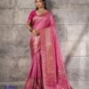 Sethnic Vayaan Banarasi Silk Zari Work Motif Patta Saree Collection Wholesale