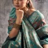 Sethnic Vayaan Banarasi Silk Zari Work Motif Patta Saree Collection Wholesale