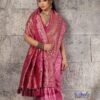 Sethnic Vayaan Banarasi Silk Zari Work Motif Patta Saree Collection Wholesale