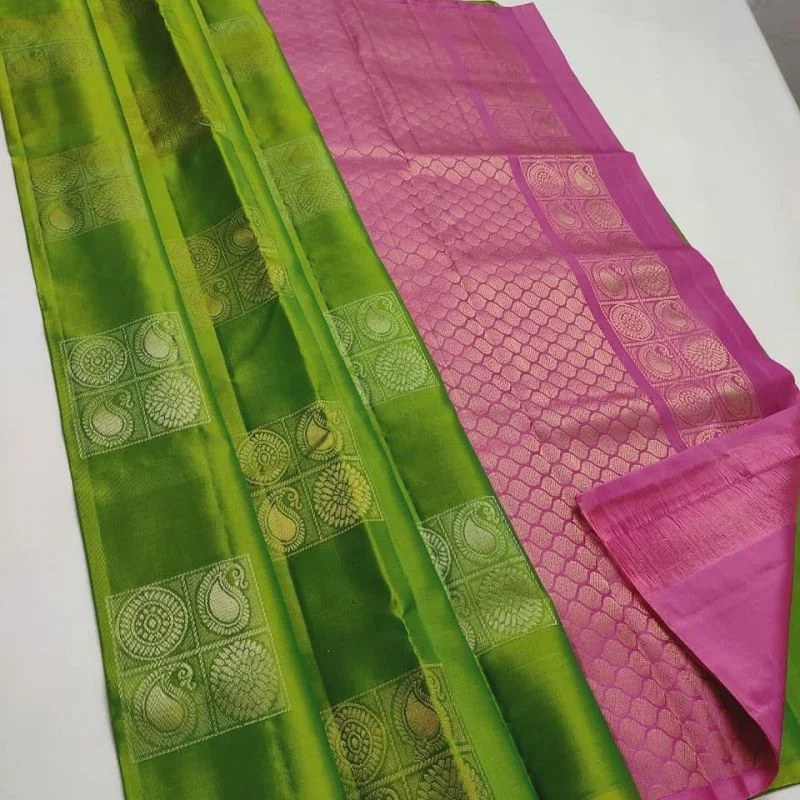 Launching Soft Silk 5018 Lichi Silk Jacquard Work Saree Wholesale 2026