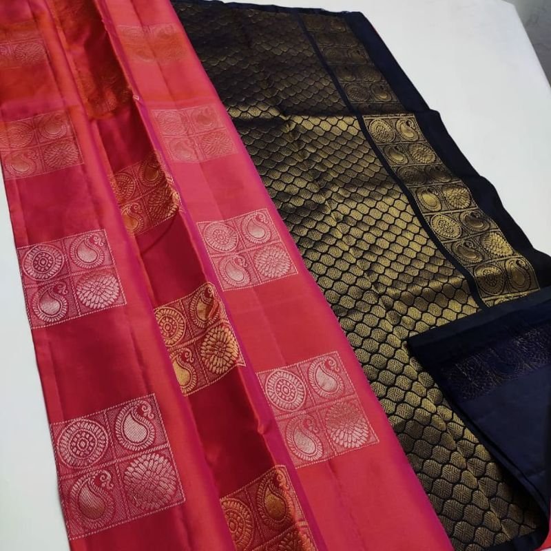 Launching Soft Silk 5018 Lichi Silk Jacquard Work Saree Wholesale 2026