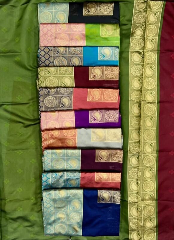Launching Soft Silk 5018 Lichi Silk Jacquard Work Saree Wholesale 2026