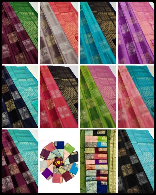 Launching Soft Silk 5018 Lichi Silk Jacquard Work Saree Wholesale 2026