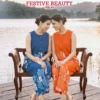 Tips And Tops Festive Beauty Vol 2 Rayon Printed Co Ord Set Collection Wholesale
