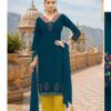 Buy Woodee Noor Rayon Thread Work Kurti With Bottom Dupatta Wholesale 2026