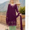 Buy Woodee Noor Rayon Thread Work Kurti With Bottom Dupatta Wholesale 2026