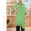 Buy Woodee Noor Rayon Thread Work Kurti With Bottom Dupatta Wholesale 2026