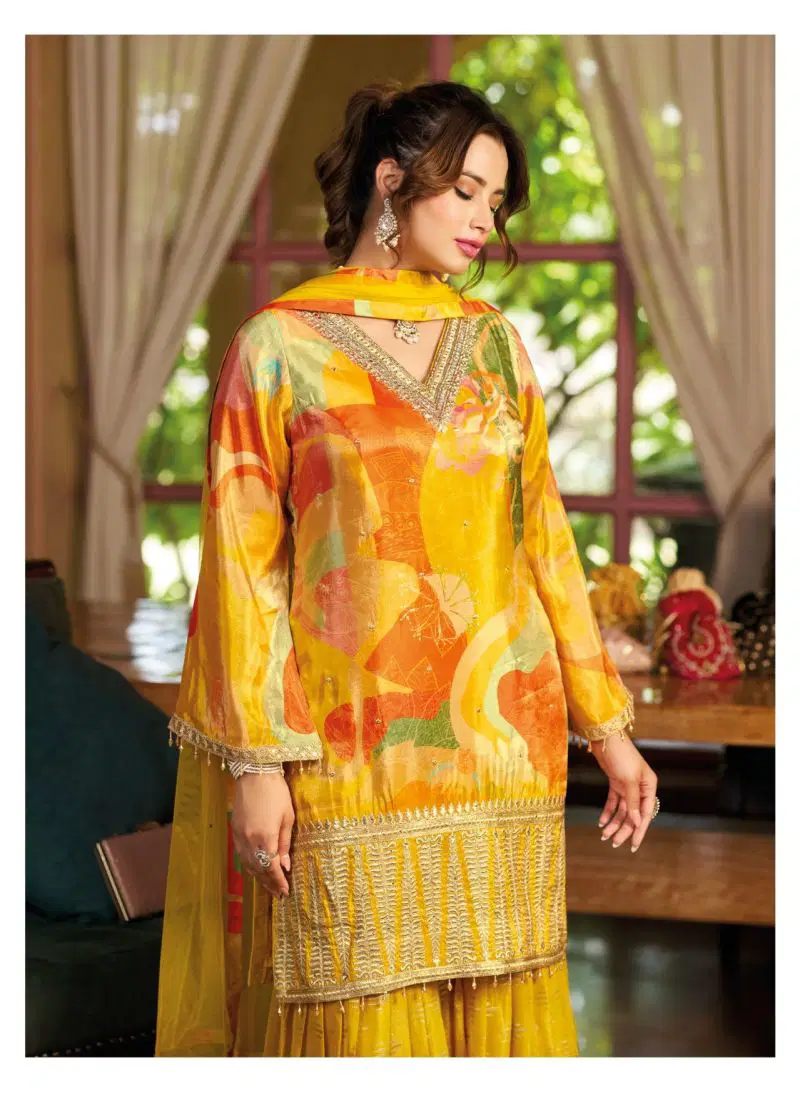Your Choice Ginni Vol 6 Chinon Embroidered Salwar Kameez Wholesale