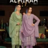 Zaveri Almirah Vol 2 Organza Embroidered Salwar Kameez Collection Wholesale