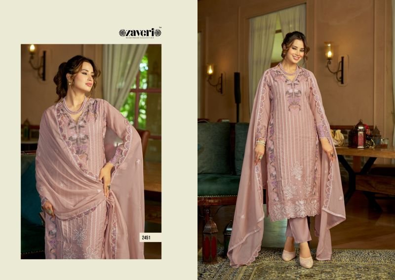 Buy Zaveri Viana Vol 2 Soft Organza Embroidered Salwar Kameez Collection Wholesale 2026