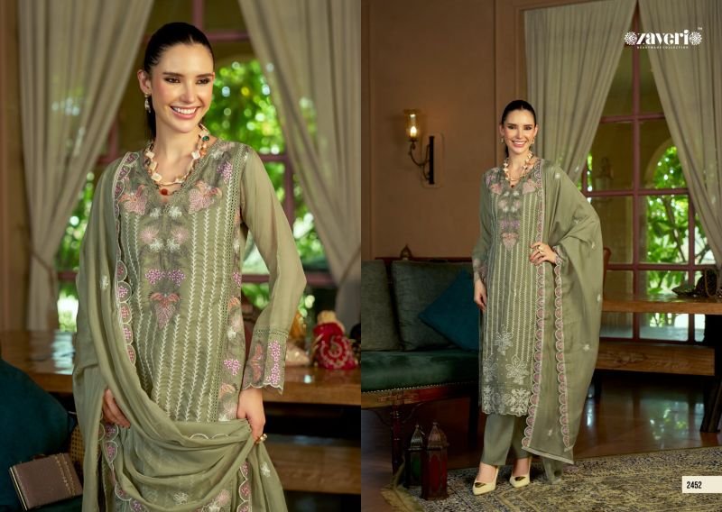 Buy Zaveri Viana Vol 2 Soft Organza Embroidered Salwar Kameez Collection Wholesale 2026