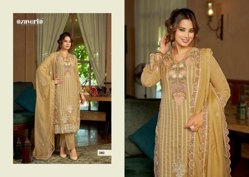 Buy Zaveri Viana Vol 2 Soft Organza Embroidered Salwar Kameez Collection Wholesale 2026