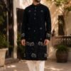 Beautiful Lekha Mald 23 Malai Satin Embroidery Galla Work Mens Kurta Pajama Wholesale 2026