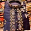 Beautiful Lekha Mald 23 Malai Satin Embroidery Galla Work Mens Kurta Pajama Wholesale 2026