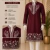 Beautiful lekha Mald 27 Position Print With Fusing Mens Kurta Wholesale 2026