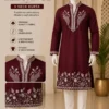 Stylish Lekha Mald 24 Mexican Cotton Embroidery Neck Work Kurta Wholesale 2026