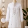 Launching Lekha Mald 25 Mexican Cotton Penal Embroidery V Neck Kurta Wholesale 2026