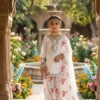 St D No 164 Premium Silk Embroidery Worked Kids Salwar Suit Wholesale