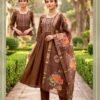 Launching Dove Vol 1 Two Tone Rayon Embroidered Kurti With Bottom Dupatta Wholesale 2026