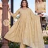 Buy Kalki Vol 2 Roman Silk Plain Dori Sequence Worked Kurti Set Wholesale 2026