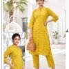Stylish Saanje Vol 10 Dhabu Cotton Printed Kurti With Bottom Collection Wholesale 2026