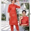 Stylish Saanje Vol 10 Dhabu Cotton Printed Kurti With Bottom Collection Wholesale 2026