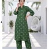 Stylish Saanje Vol 10 Dhabu Cotton Printed Kurti With Bottom Collection Wholesale 2026