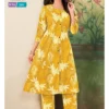 Mcm Tulsi Vol 3 Cotton Printed A Line Kurti With Bottom Collection Wholesale