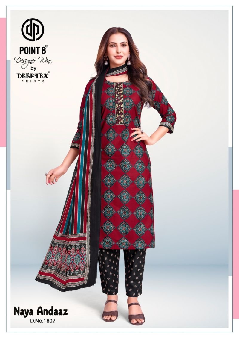 Launching Deeptex Naya Andaaz Vol 18 Readymade Cotton Kurti Pant With Dupatta Wholesale 2026