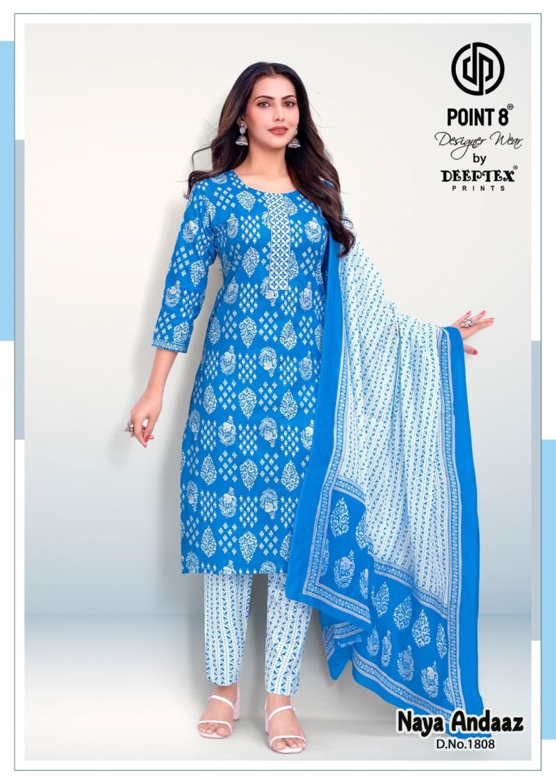 Launching Deeptex Naya Andaaz Vol 18 Readymade Cotton Kurti Pant With Dupatta Wholesale 2026