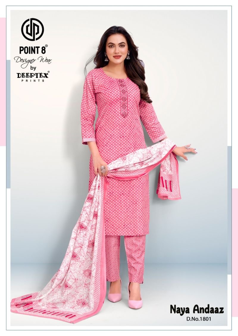 Launching Deeptex Naya Andaaz Vol 18 Readymade Cotton Kurti Pant With Dupatta Wholesale 2026