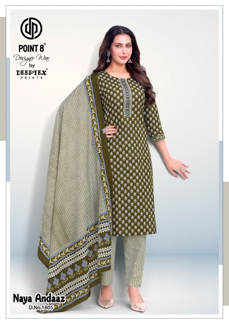 Launching Deeptex Naya Andaaz Vol 18 Readymade Cotton Kurti Pant With Dupatta Wholesale 2026