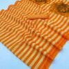 Stylish Rajyog D No 1501 To 06 Cotton Linen Zari Border Saree Collection Wholesale 2026