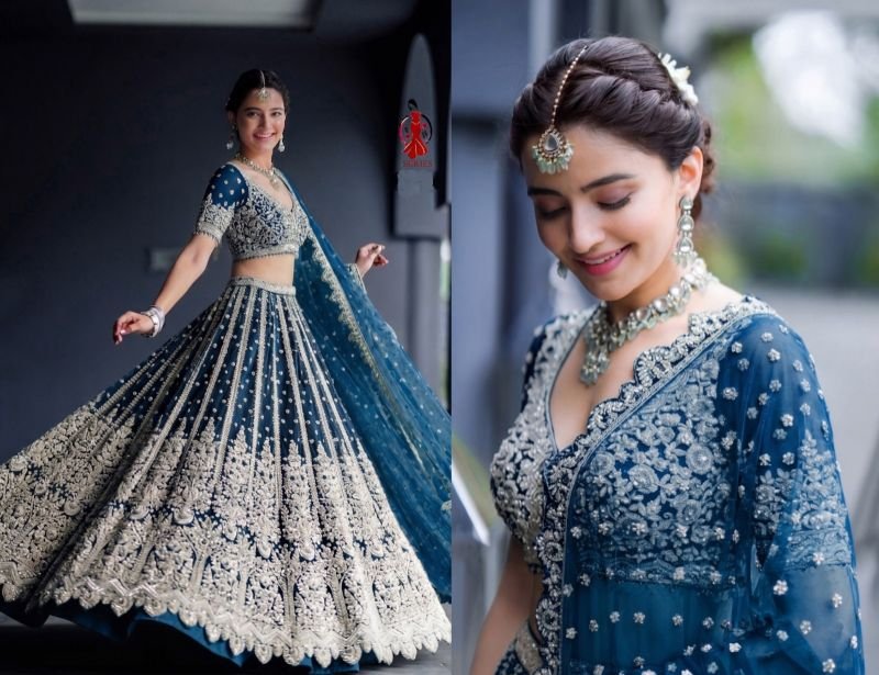 Buy Kb Series 1057 Heavy Butterfly Net Embroidered Designer Lehenga Choli Wholesale 2026