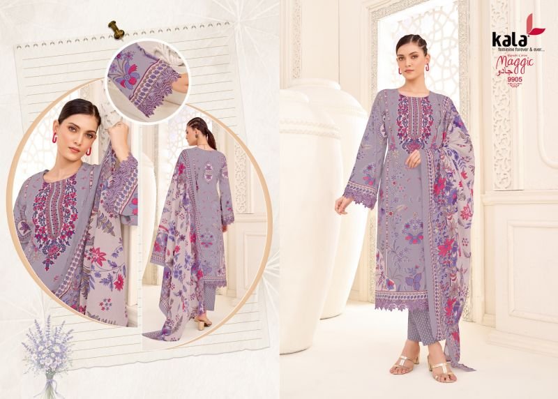 Stylish Kala Maggic Vol 25 Readymade Cotton Karachi Kurti Pant With Dupatta Wholesale 2026