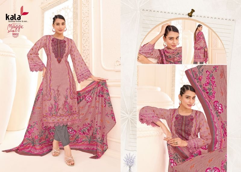 Stylish Kala Maggic Vol 25 Readymade Cotton Karachi Kurti Pant With Dupatta Wholesale 2026