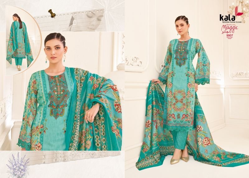 Stylish Kala Maggic Vol 25 Readymade Cotton Karachi Kurti Pant With Dupatta Wholesale 2026