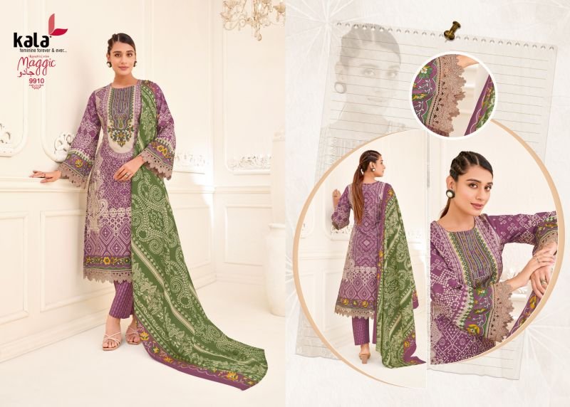 Stylish Kala Maggic Vol 25 Readymade Cotton Karachi Kurti Pant With Dupatta Wholesale 2026
