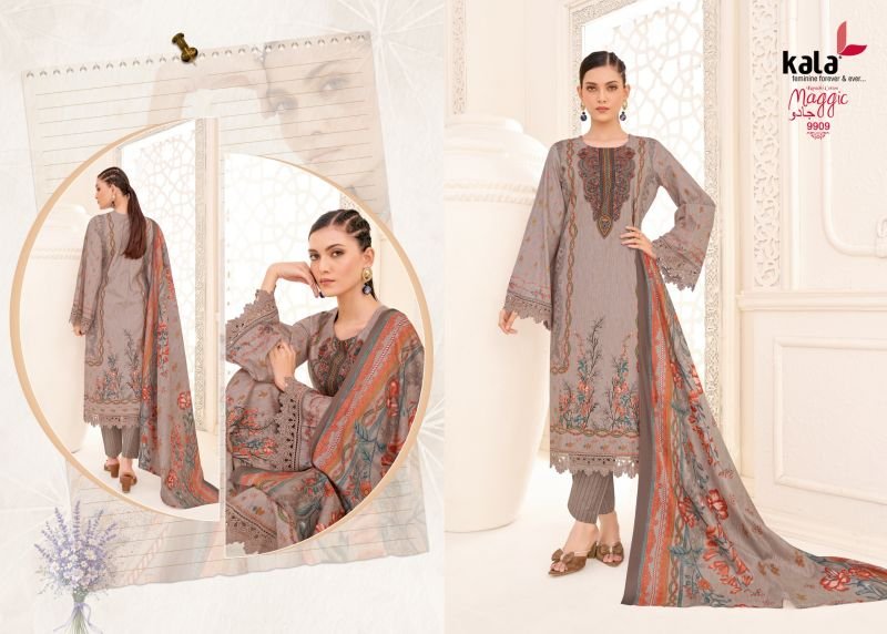Stylish Kala Maggic Vol 25 Readymade Cotton Karachi Kurti Pant With Dupatta Wholesale 2026